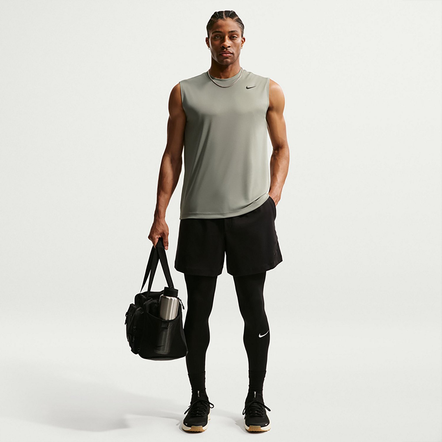 Nike Men's Dri-FIT Sleeveless Flex Training T-shirt - view number 2