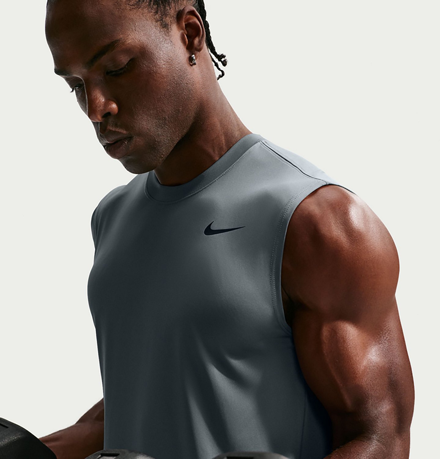 Nike Men's Dri-FIT Sleeveless Flex Training T-shirt - view number 4