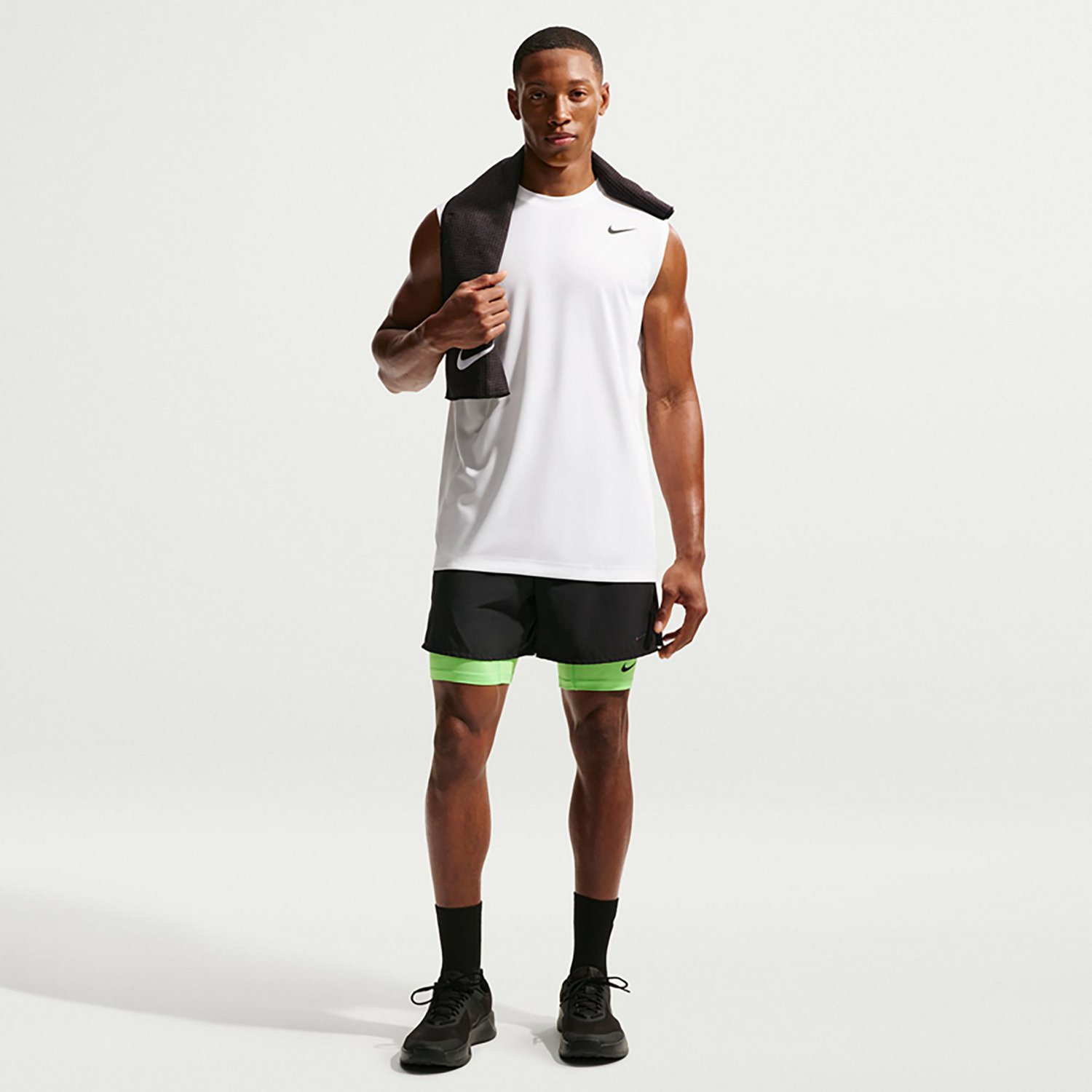 Nike Men's Dri-FIT Sleeveless Flex Training T-shirt - view number 2