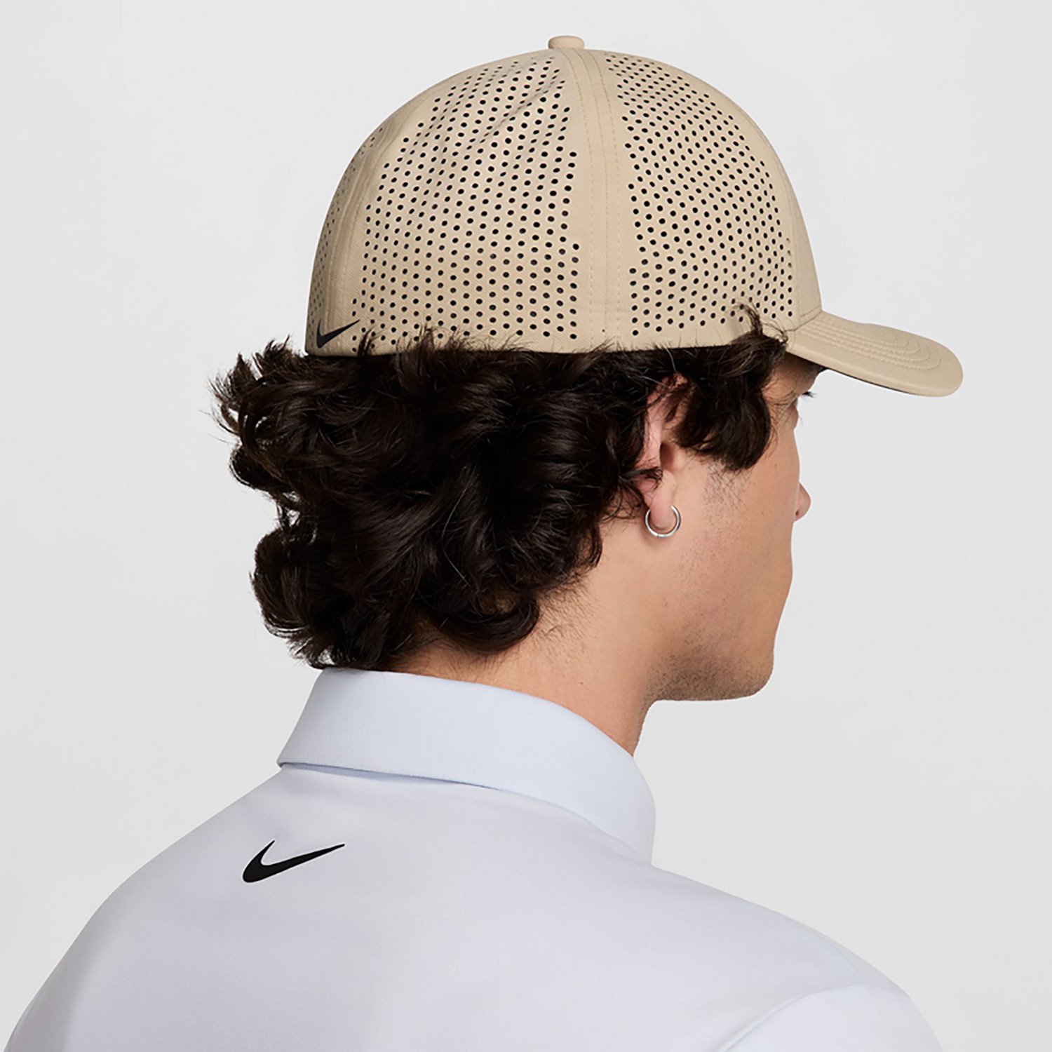 Nike Men's Dri-FIT ADV Rise SwooshFlex Structured Golf Cap - view number 2