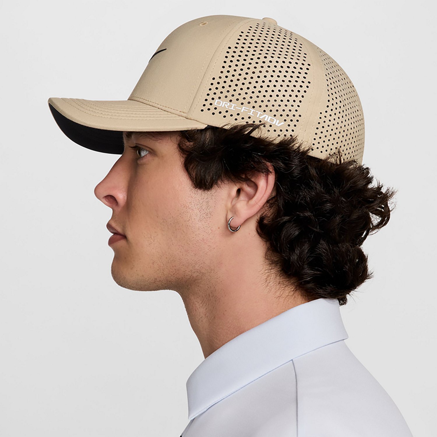 Nike Men's Dri-FIT ADV Rise SwooshFlex Structured Golf Cap - view number 3