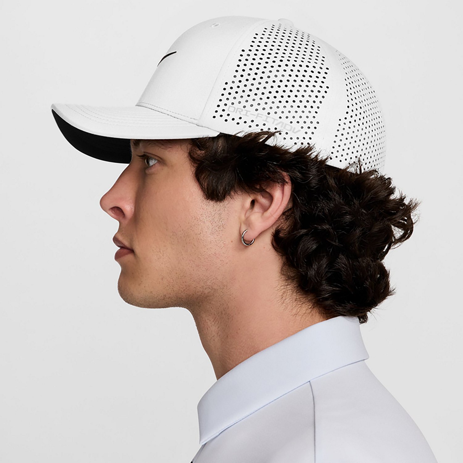 Nike Men's Dri-FIT ADV Rise SwooshFlex Structured Golf Cap - view number 3