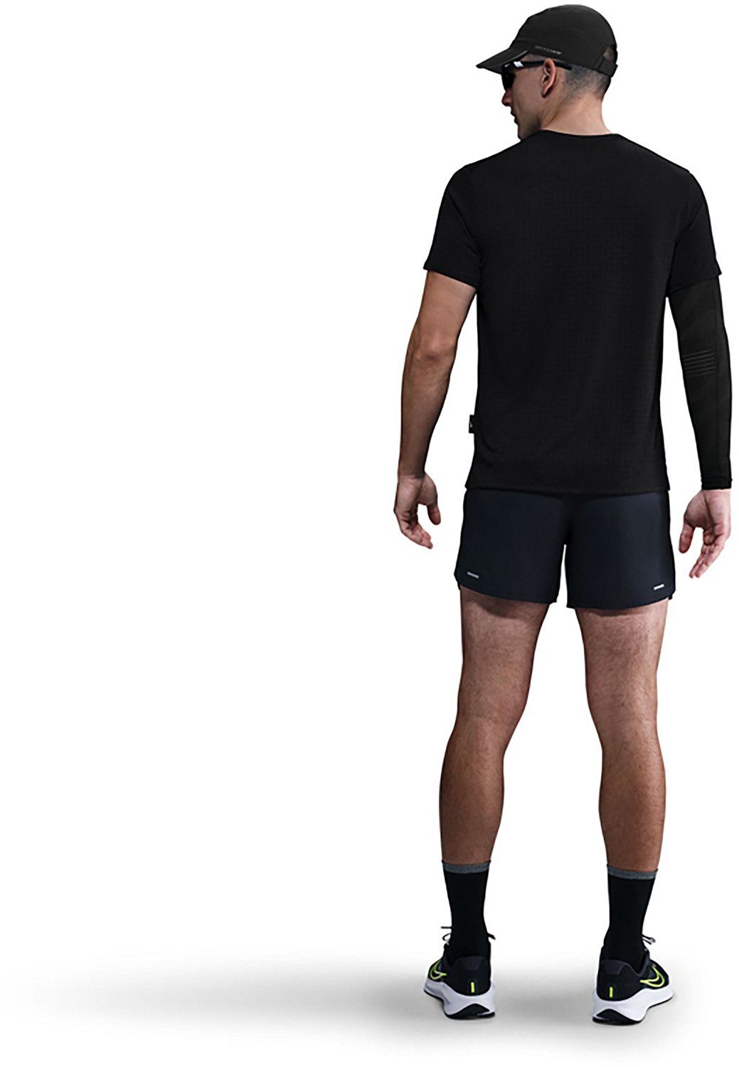 Nike Men's Dri-FIT Breathe Miler Short Sleeve Shirt - view number 2