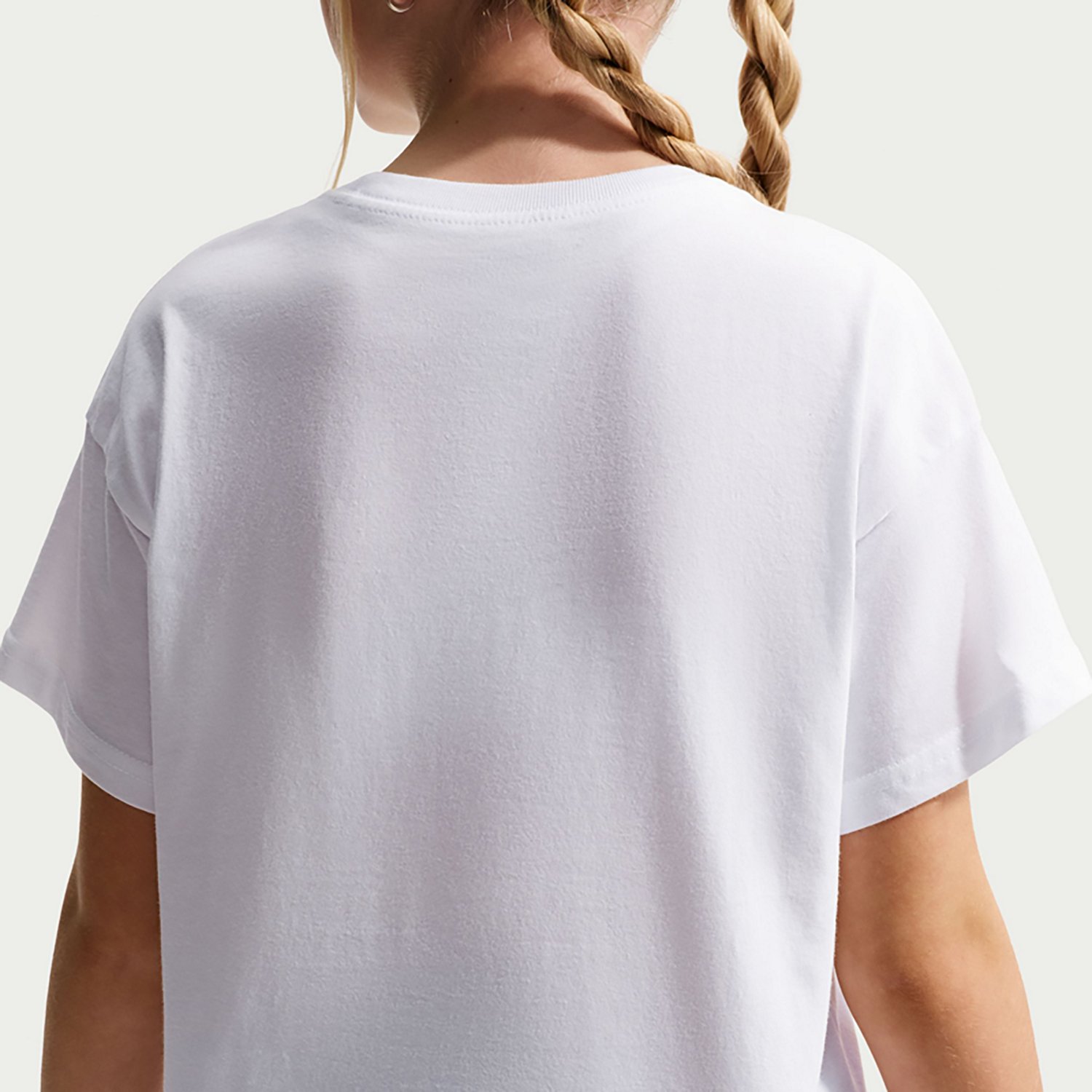 Nike Girls' Sportswear Essentials Soccer Boxy T-shirt - view number 5