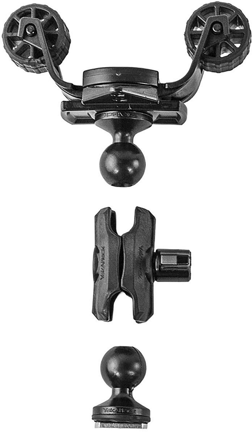 YakAttack RotoGrip Phone Holder with 1 in. Screwball Track Mount