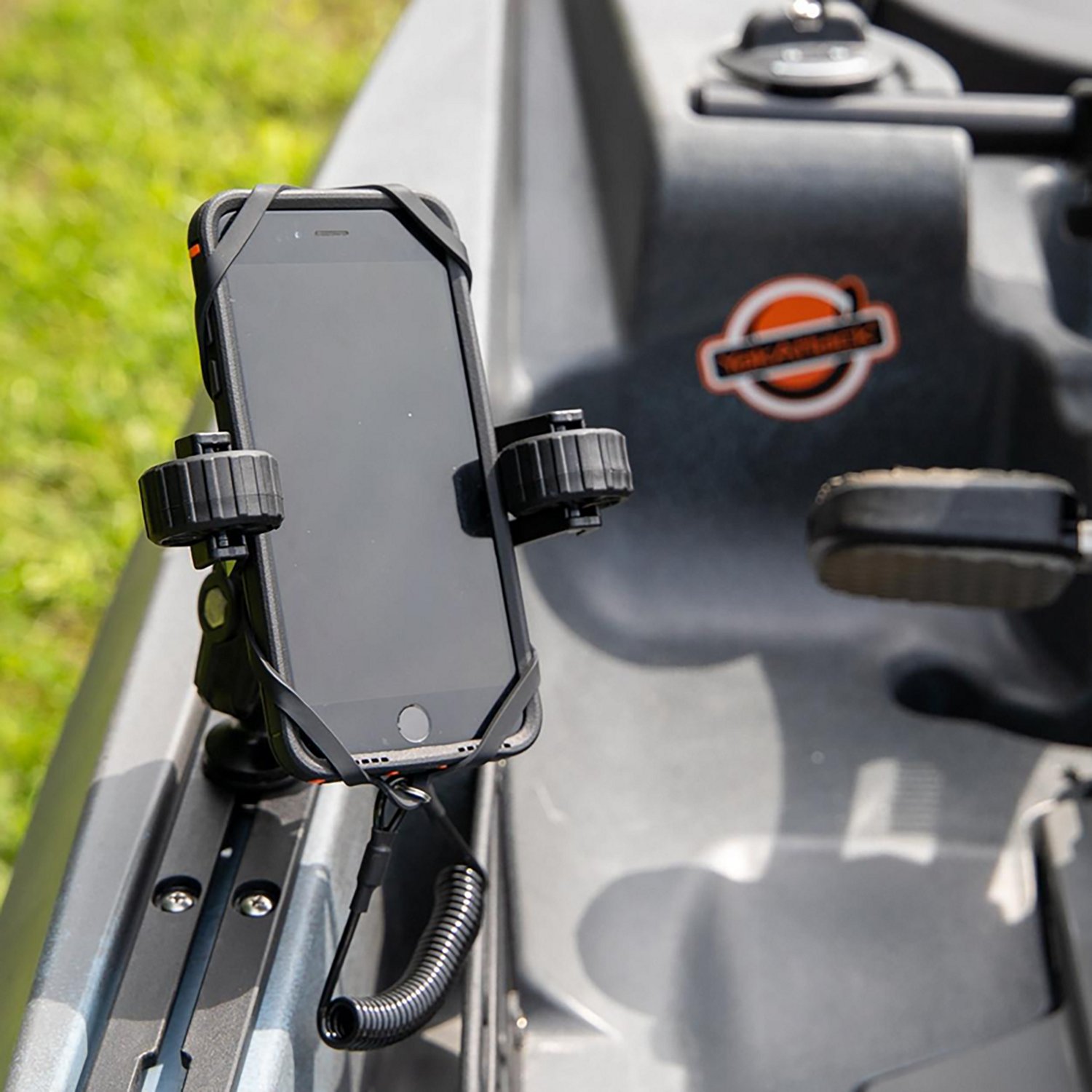 YakAttack RotoGrip Phone Holder with 1 in. Screwball Track Mount