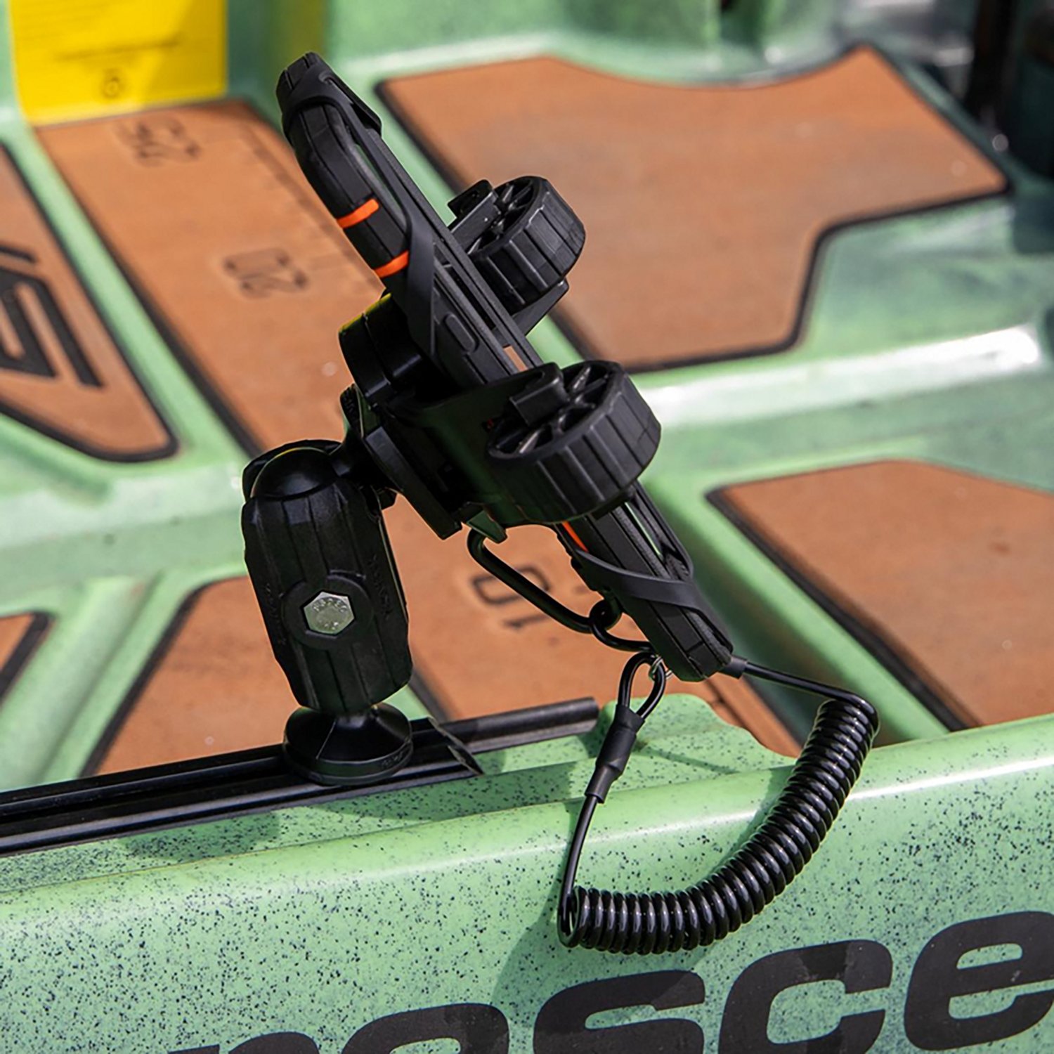 YakAttack RotoGrip Phone Holder with 1 in. Screwball Track Mount