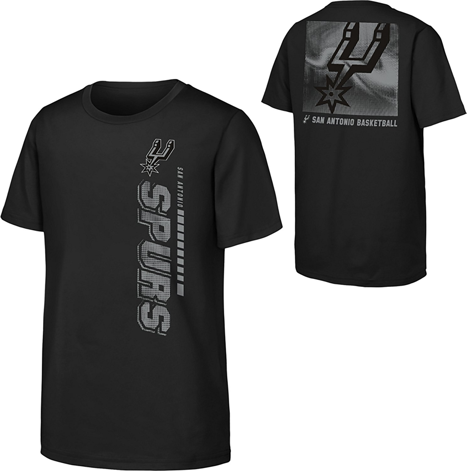 Outerstuff Boys' San Antonio Spurs Atmosphere Graphic T-shirt