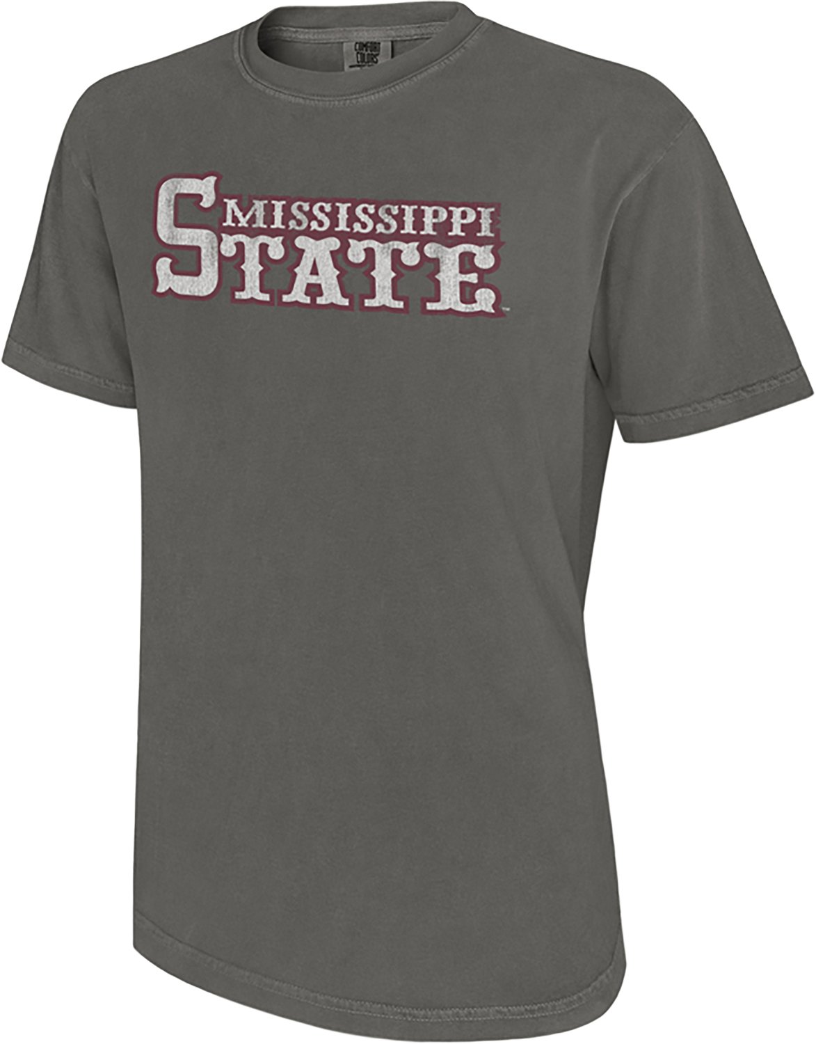 The Victory Men's Mississippi State University The Dude Baseball Comfort Colors Graphic T-shirt - view number 2