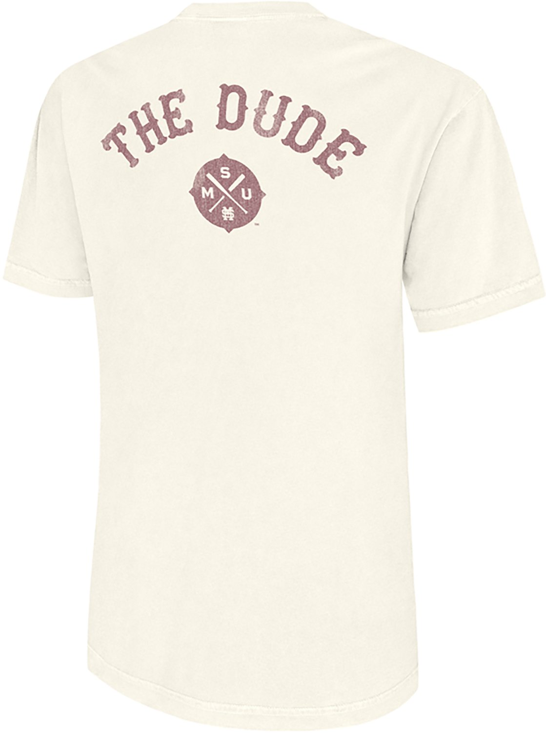 The Victory Men's Mississippi State University Script Dude Arch Comfort Colors Graphic T-shirt - view number 3