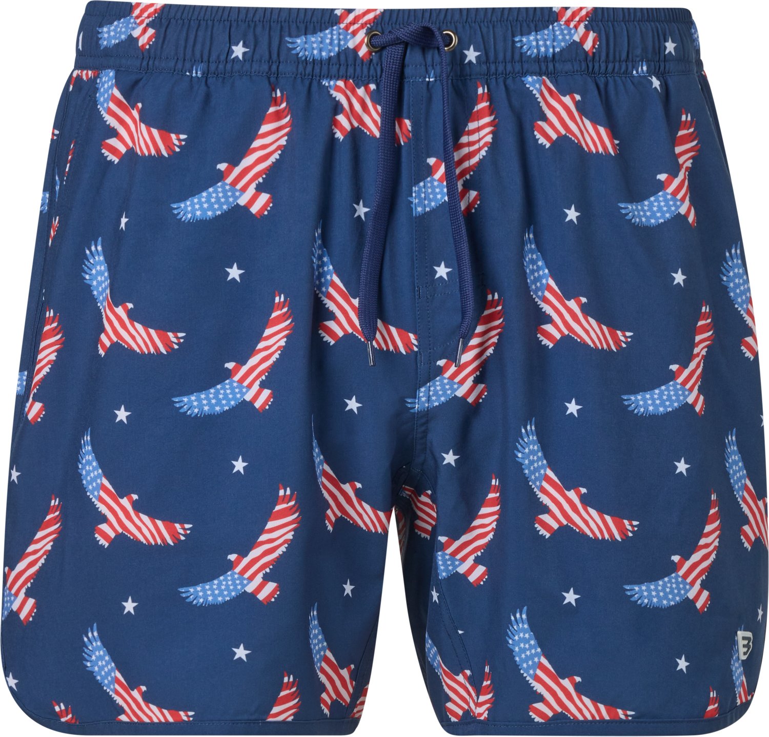 BURLEBO Men's Swim Trunks 6.25 in