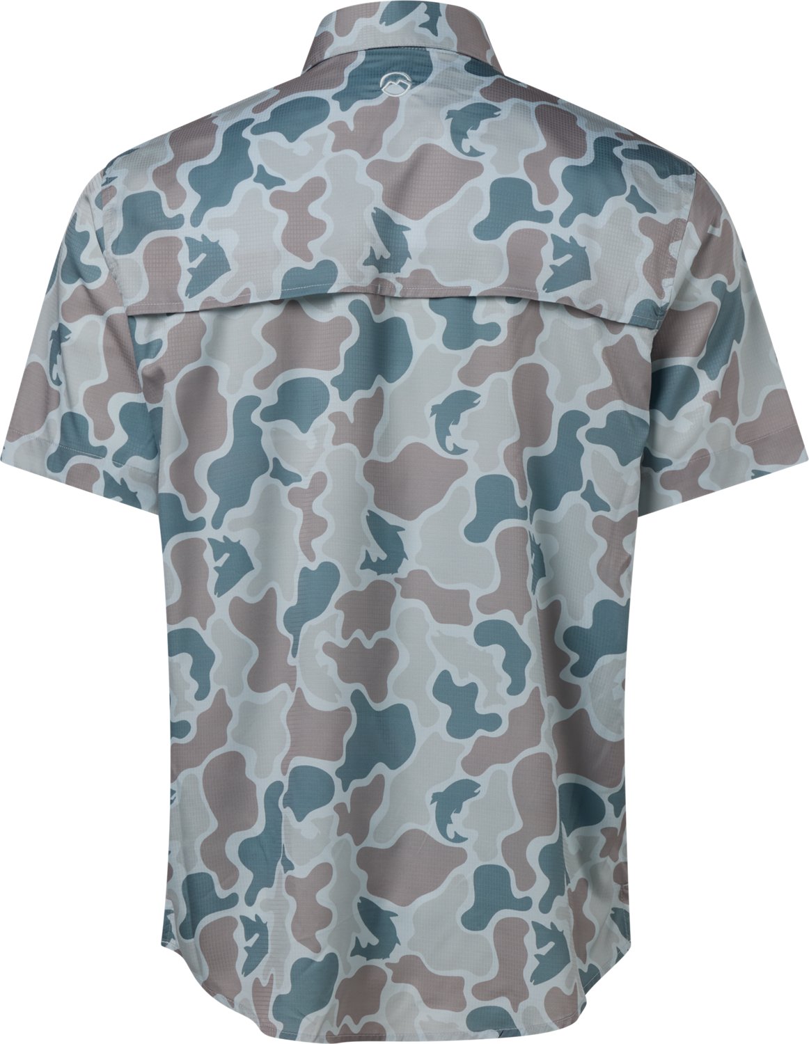 Magellan Outdoors Men's Caddo Lake Print Short Sleeve Fishing Shirt - view number 4