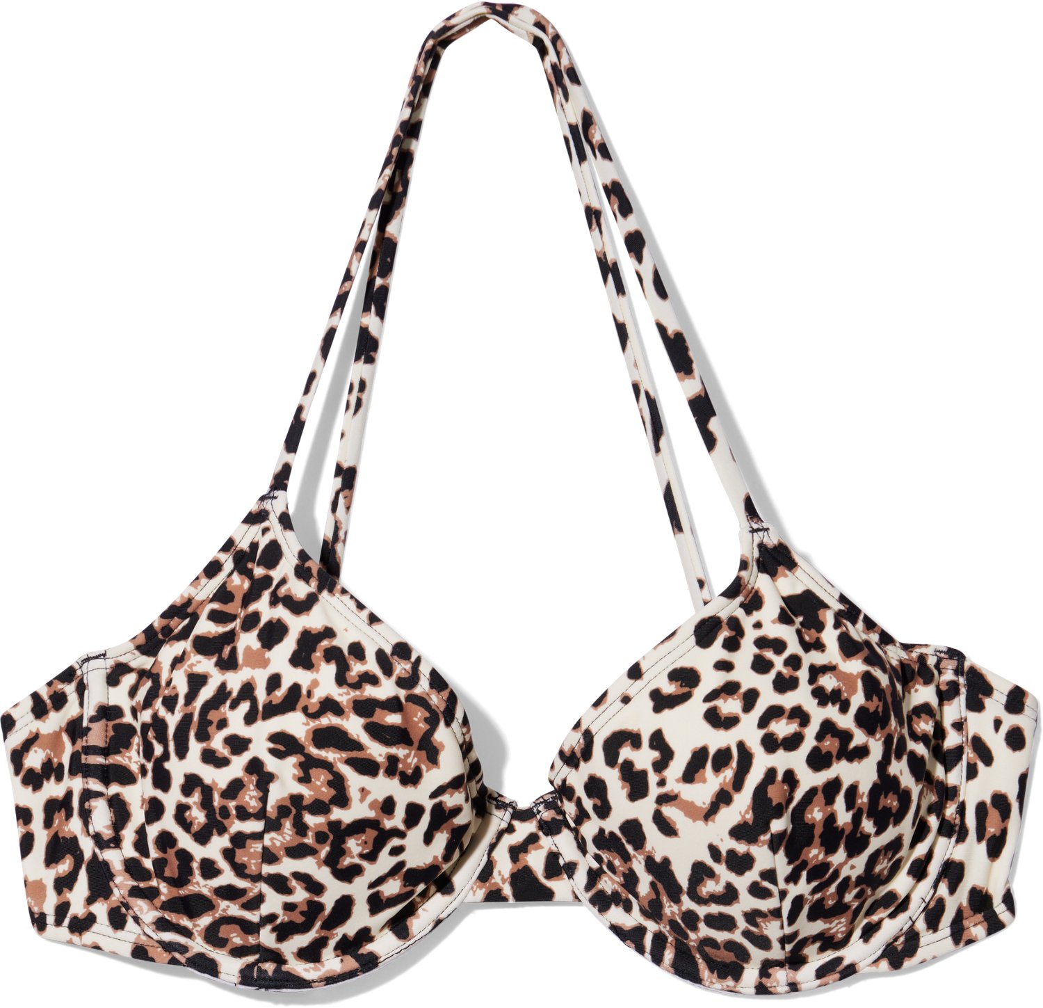 O'Rageous Juniors' Cheetah X-Back Underwire Swim Top - view number 4