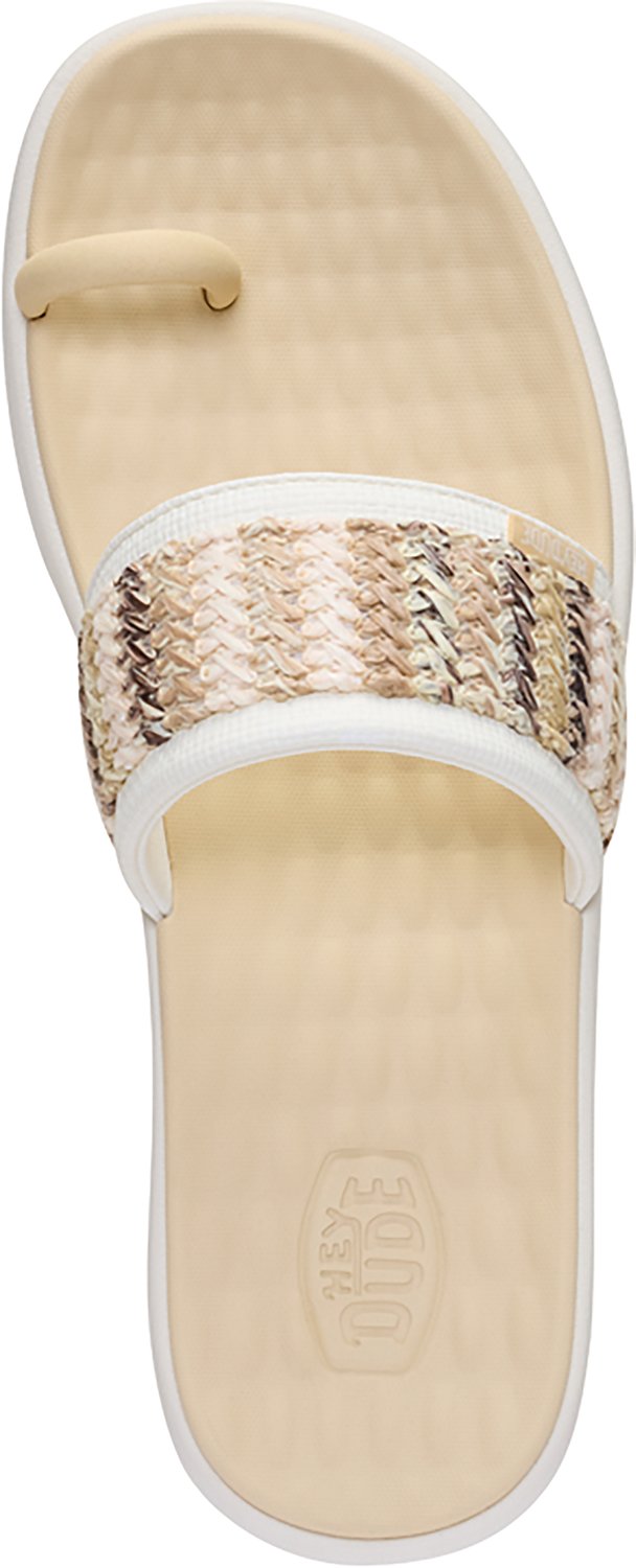 HEYDUDE Women's Maui Breeze Toe Loop Sandals - view number 5