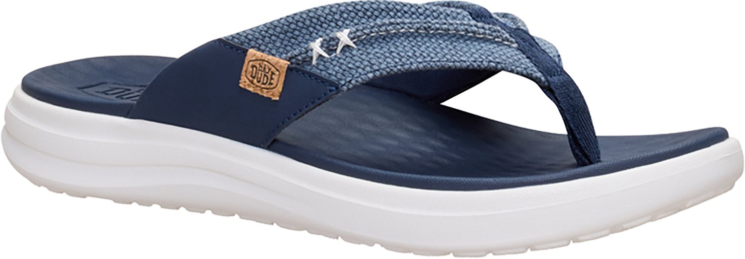 HEYDUDE Men's Finn Flip Braided Flip Flops - view number 3