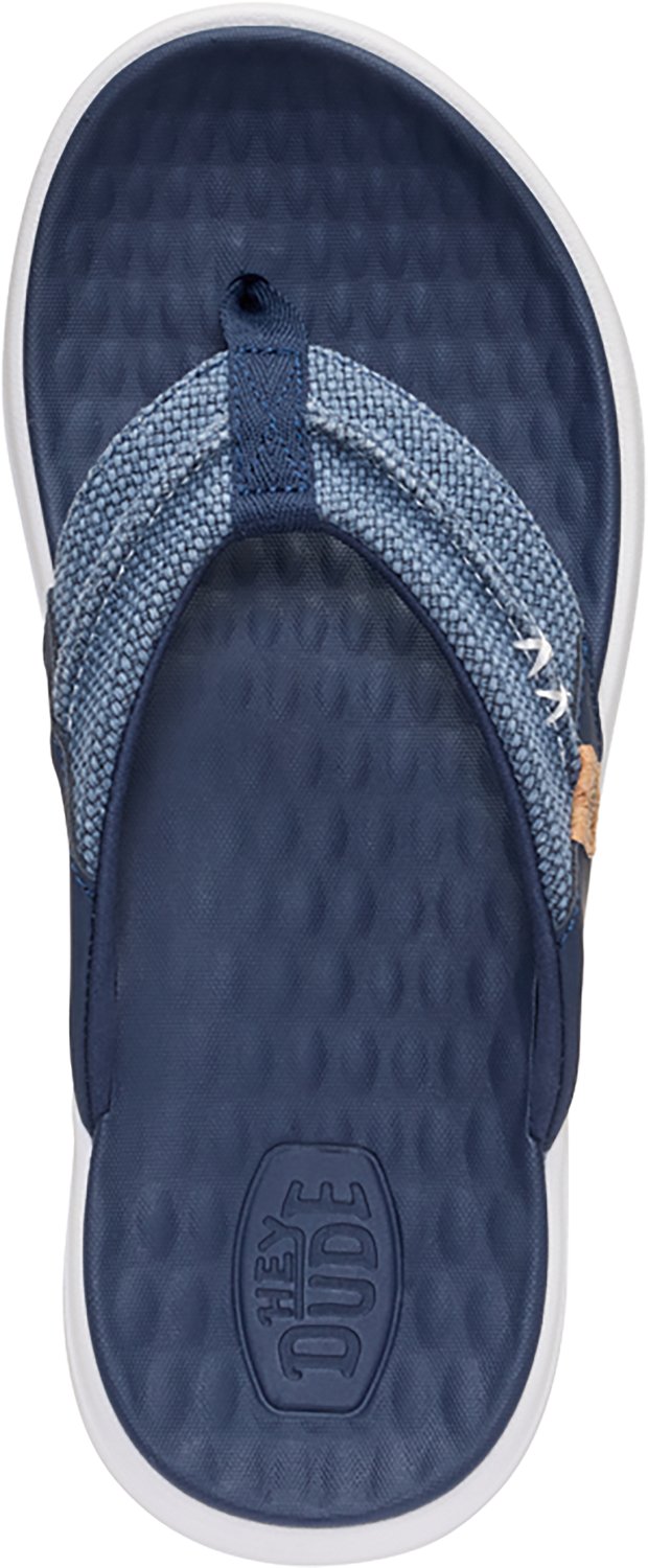 HEYDUDE Men's Finn Flip Braided Flip Flops - view number 4