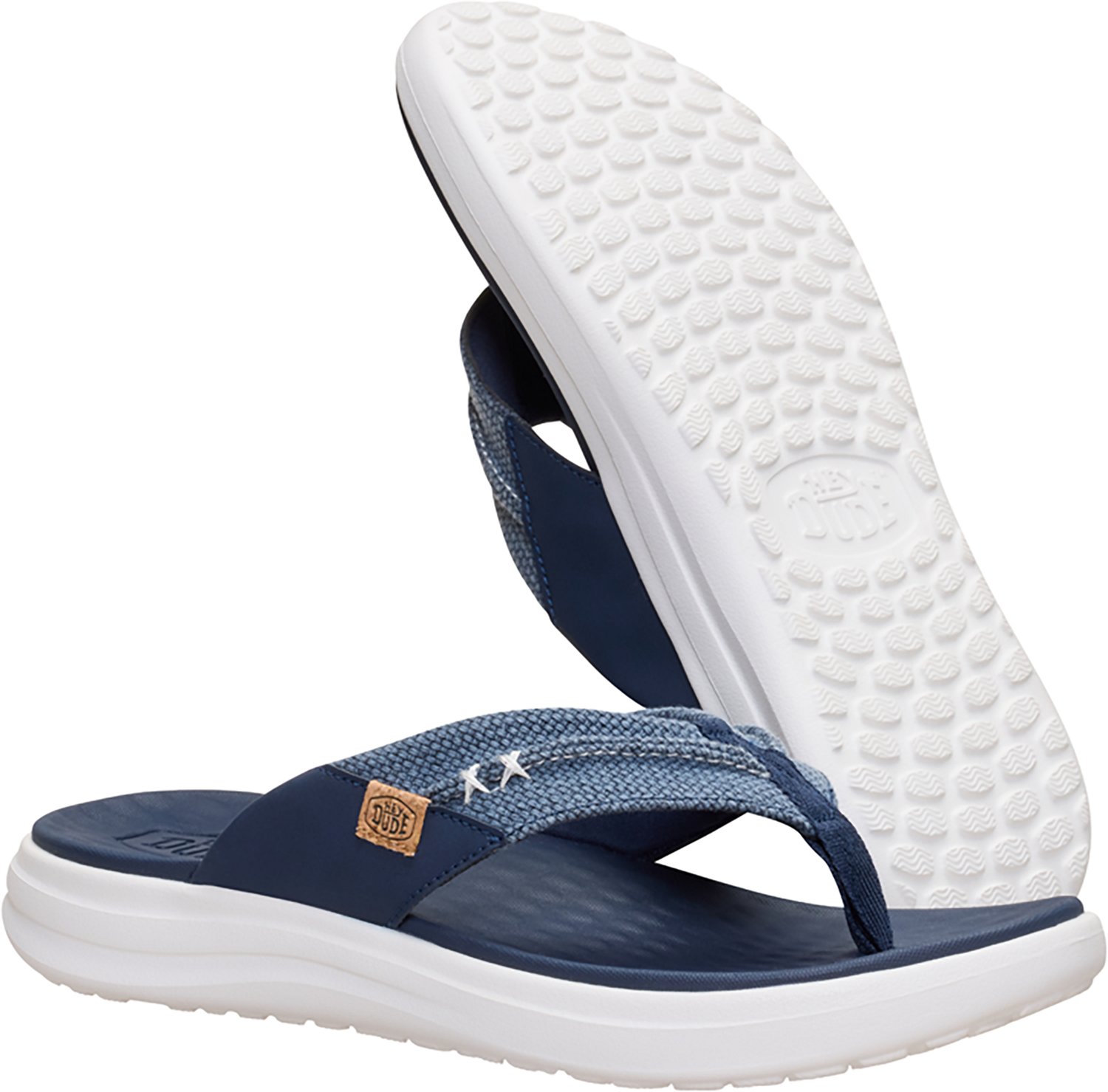 HEYDUDE Men's Finn Flip Braided Flip Flops - view number 6