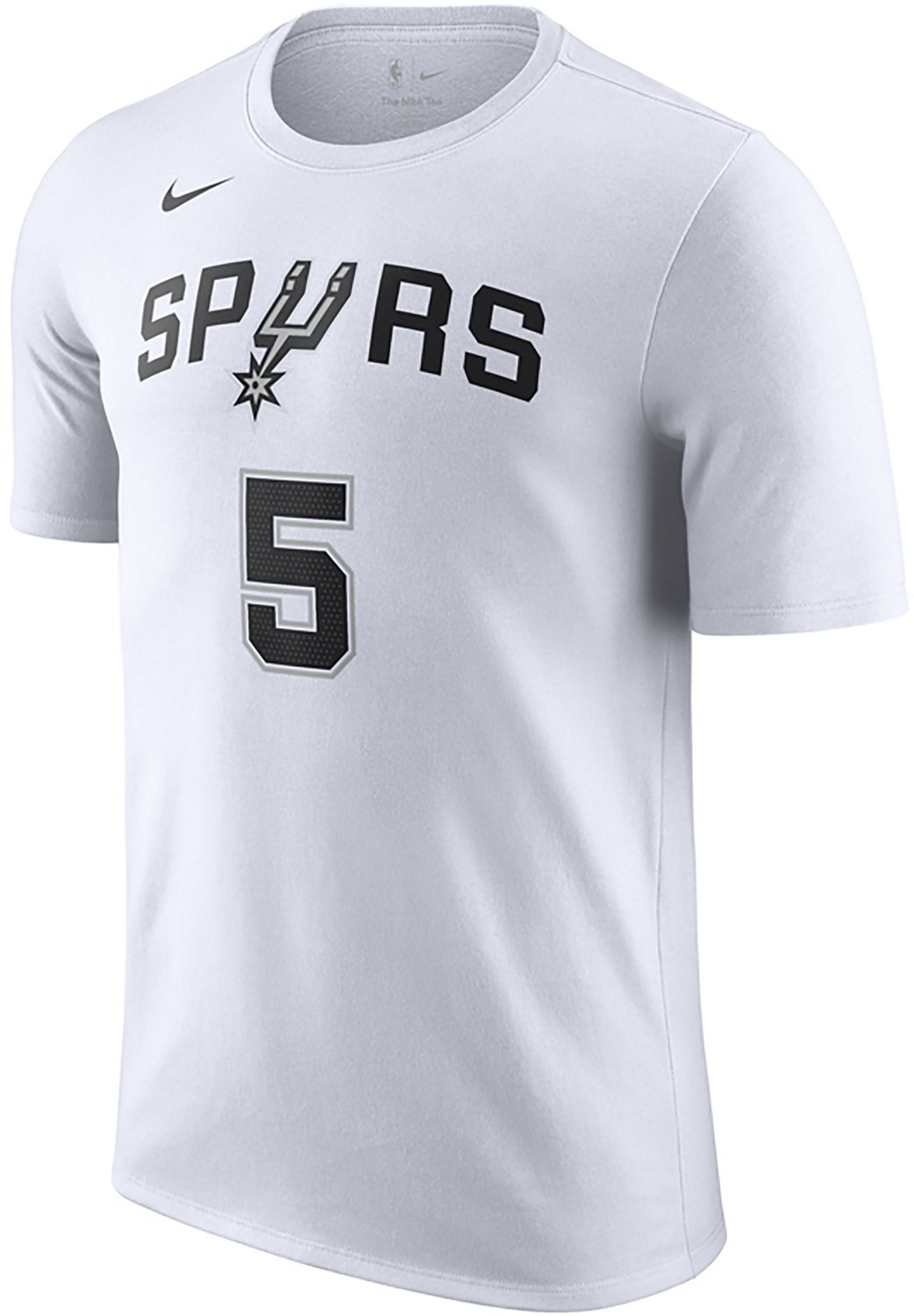 Nike Men's San Antonio Spurs Stephon Castle Name and Number T-shirt - view number 2