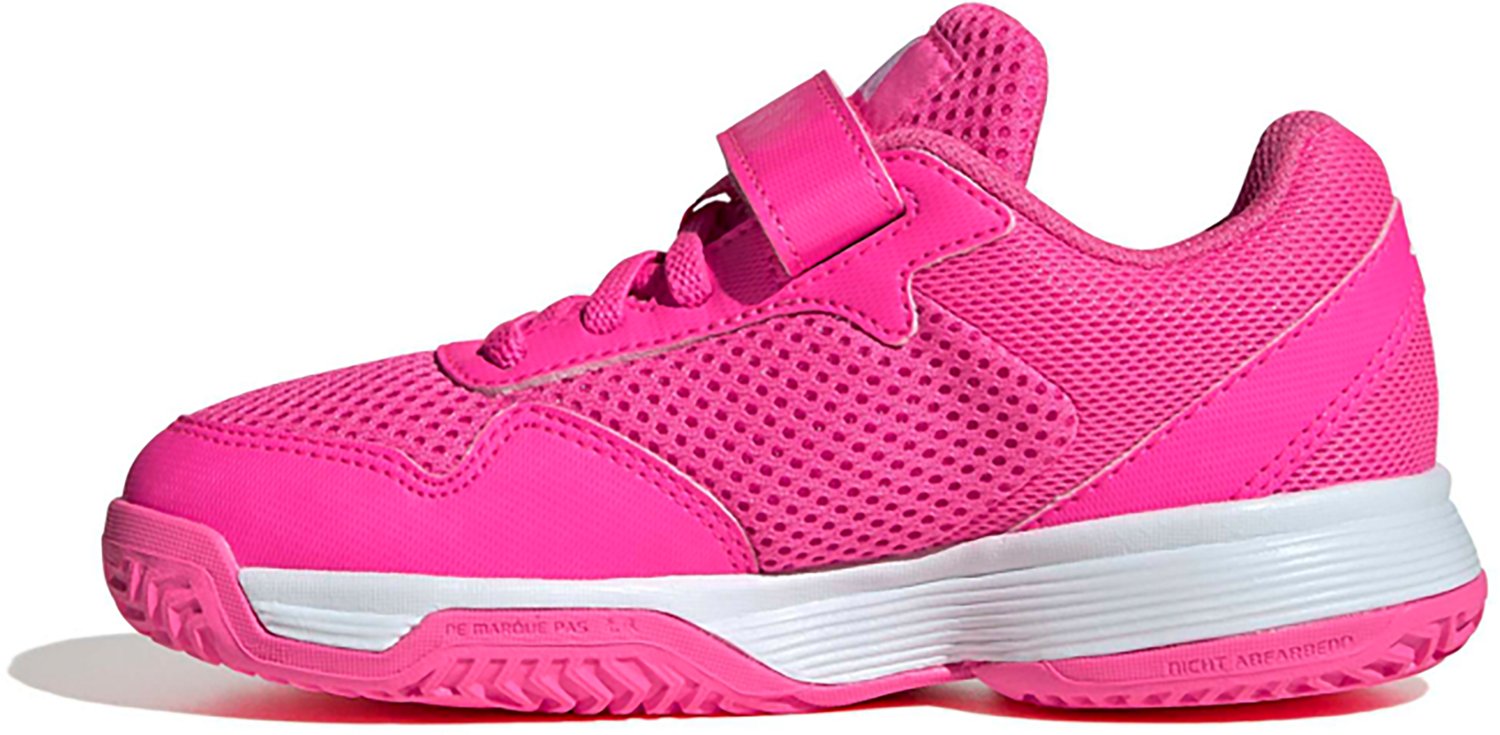 adidas Kids' Courtflash Hook-and-Loop Tennis Shoes - view number 2