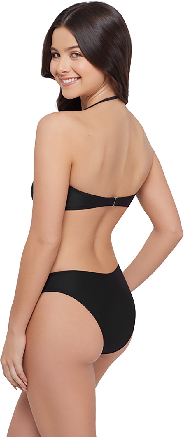 O'Rageous Juniors' Solid Ring Front Bandeau Swim Top - view number 3