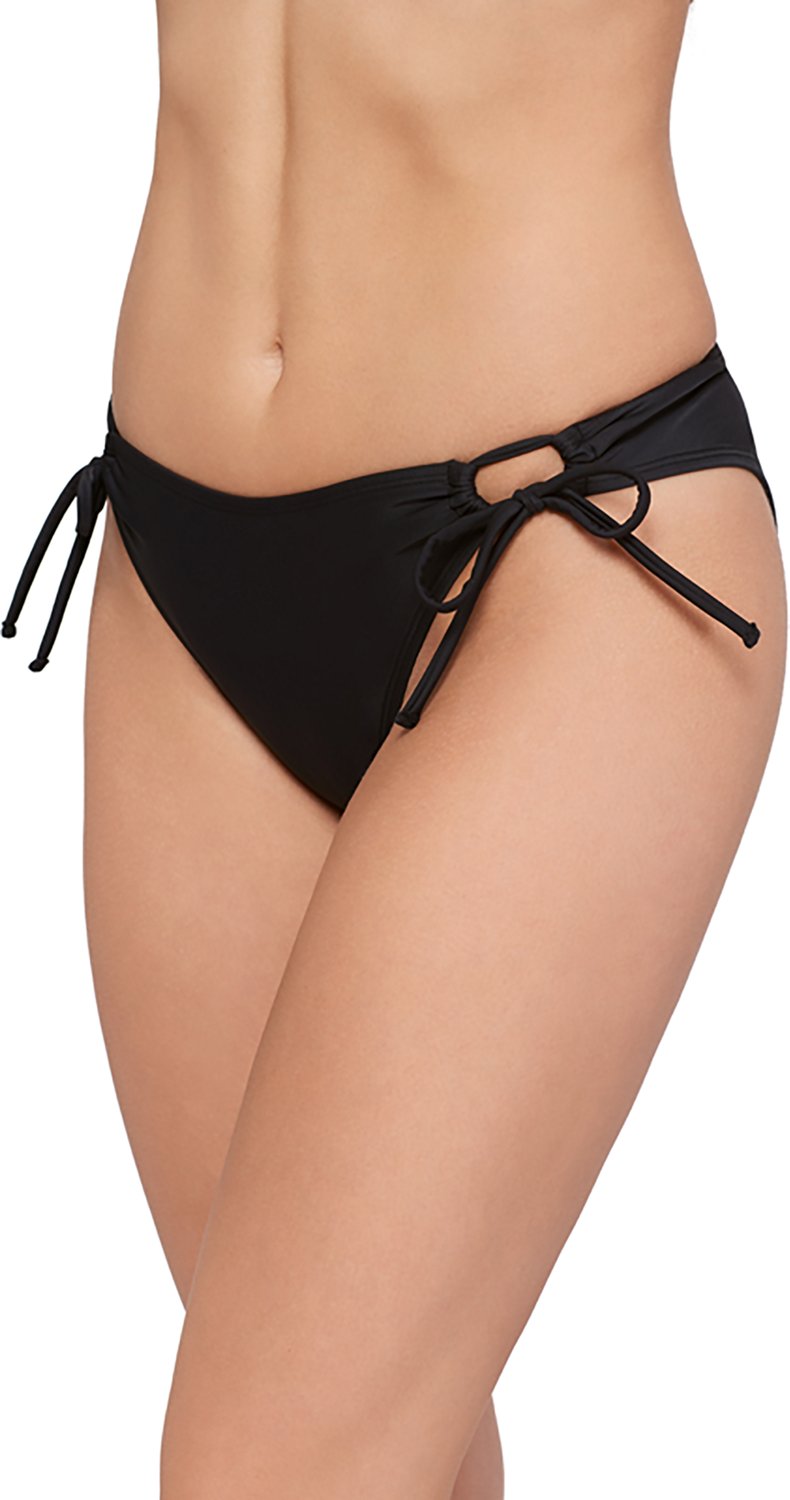 O'Rageous Juniors' Solid Looped Side Swim Bottoms - view number 3