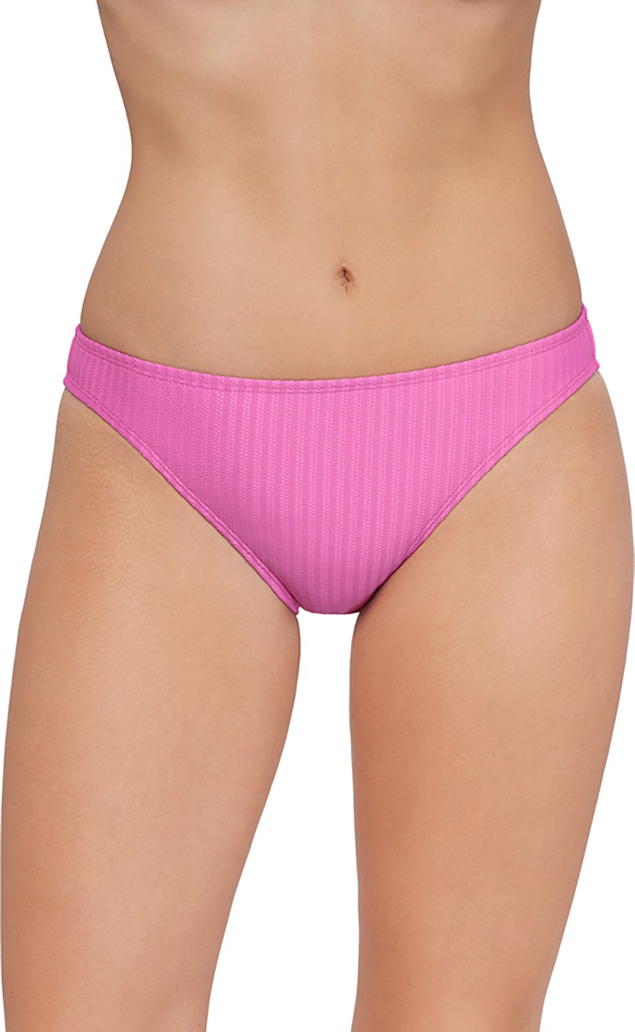 O'Rageous Juniors' Ziggy Rib Cheeky Basic Hipster Swim Bottoms