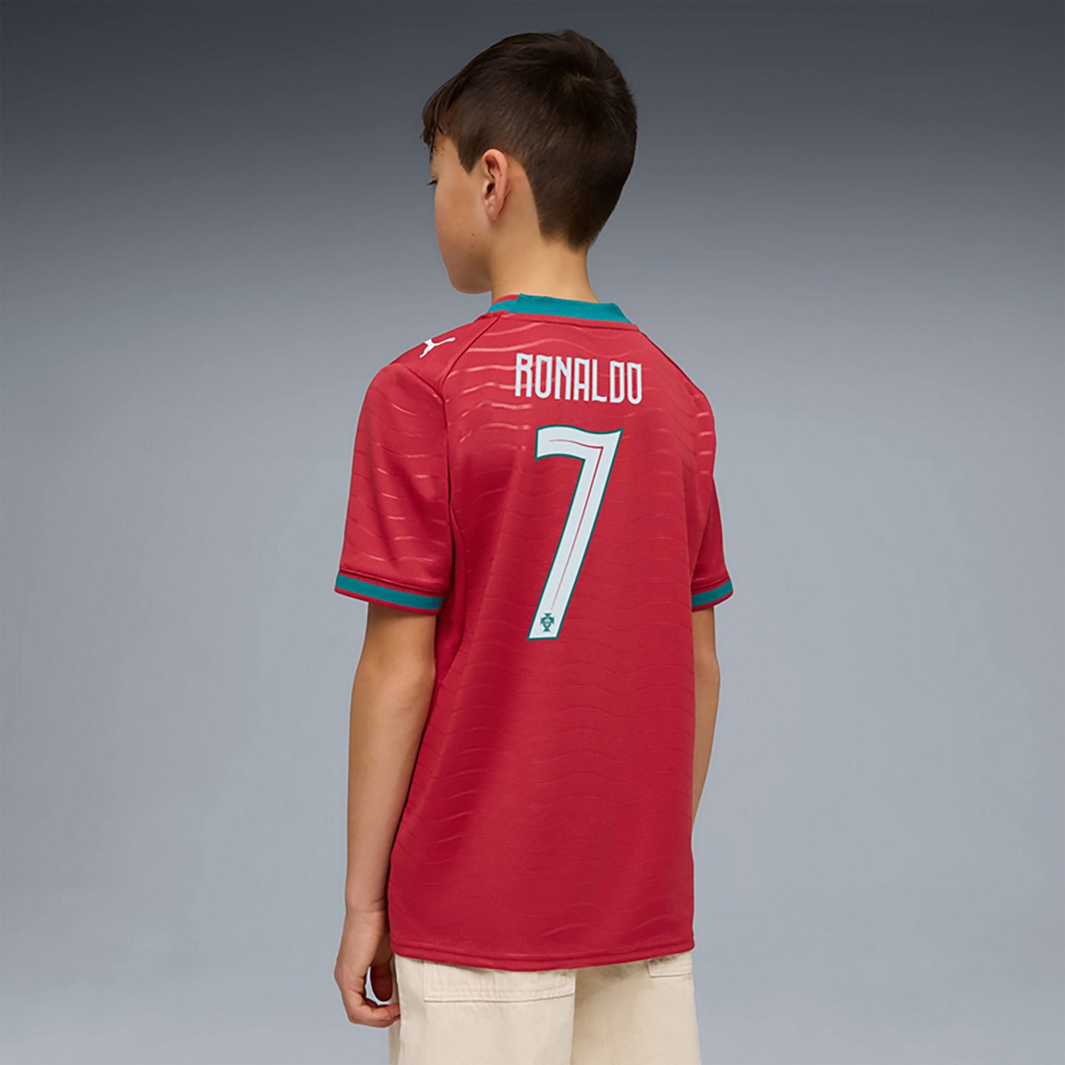 Puma Youth Cristiano Ronaldo Portugal 2026 World Cup Home Replica Jersey - view number 2