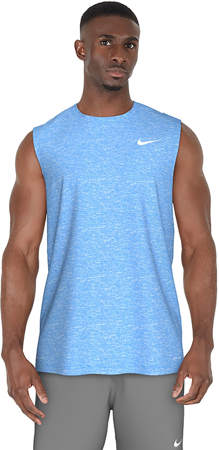 Nike Men's Swim Heather Sleeveless Hydroguard Top
