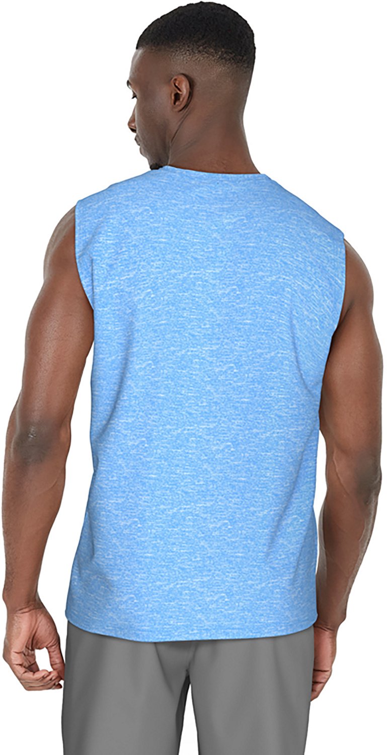 Nike Men's Swim Heather Sleeveless Hydroguard Top - view number 2