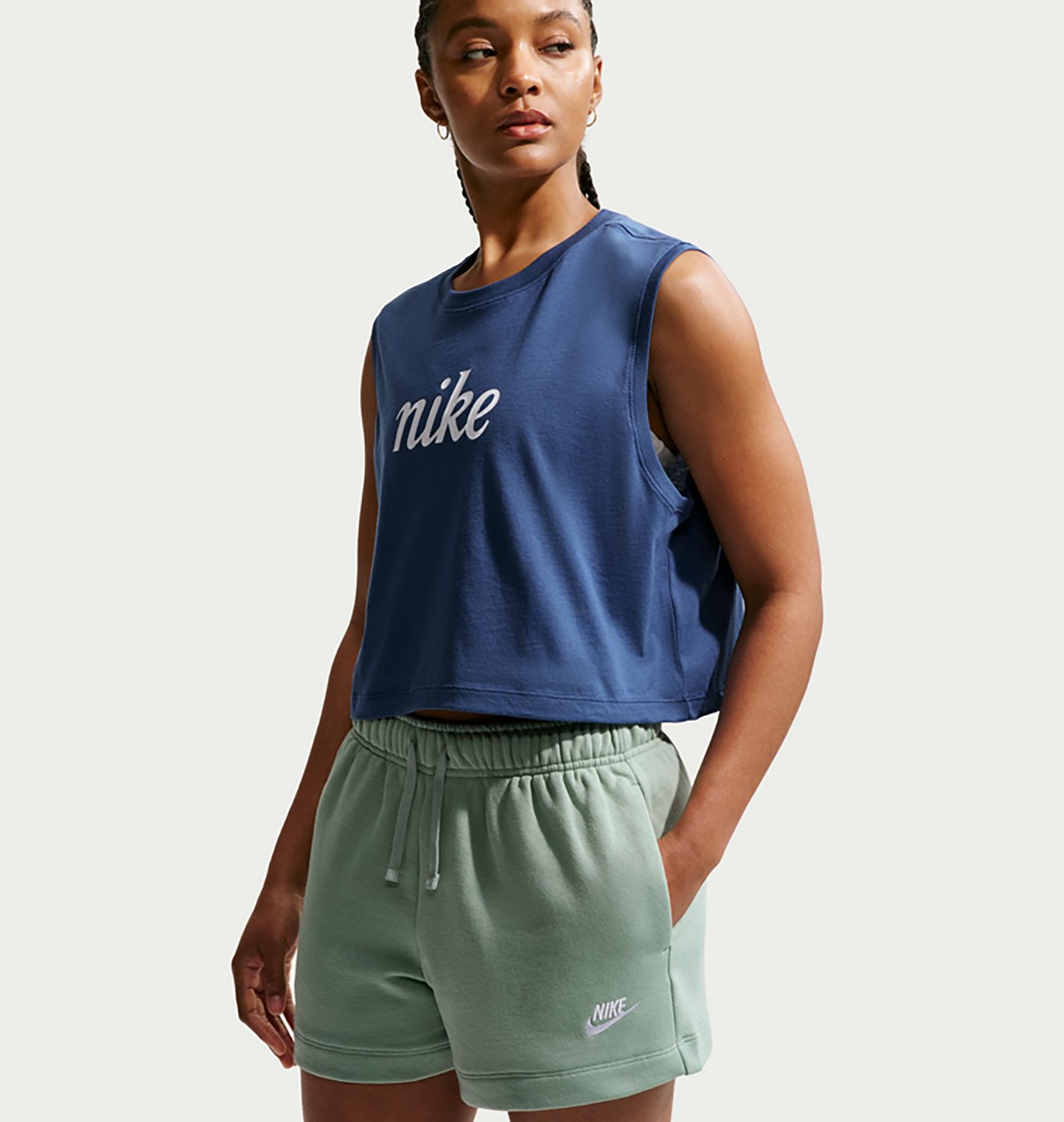 Nike Women's Club Fleece Shorts                                                                                                  - view number 3