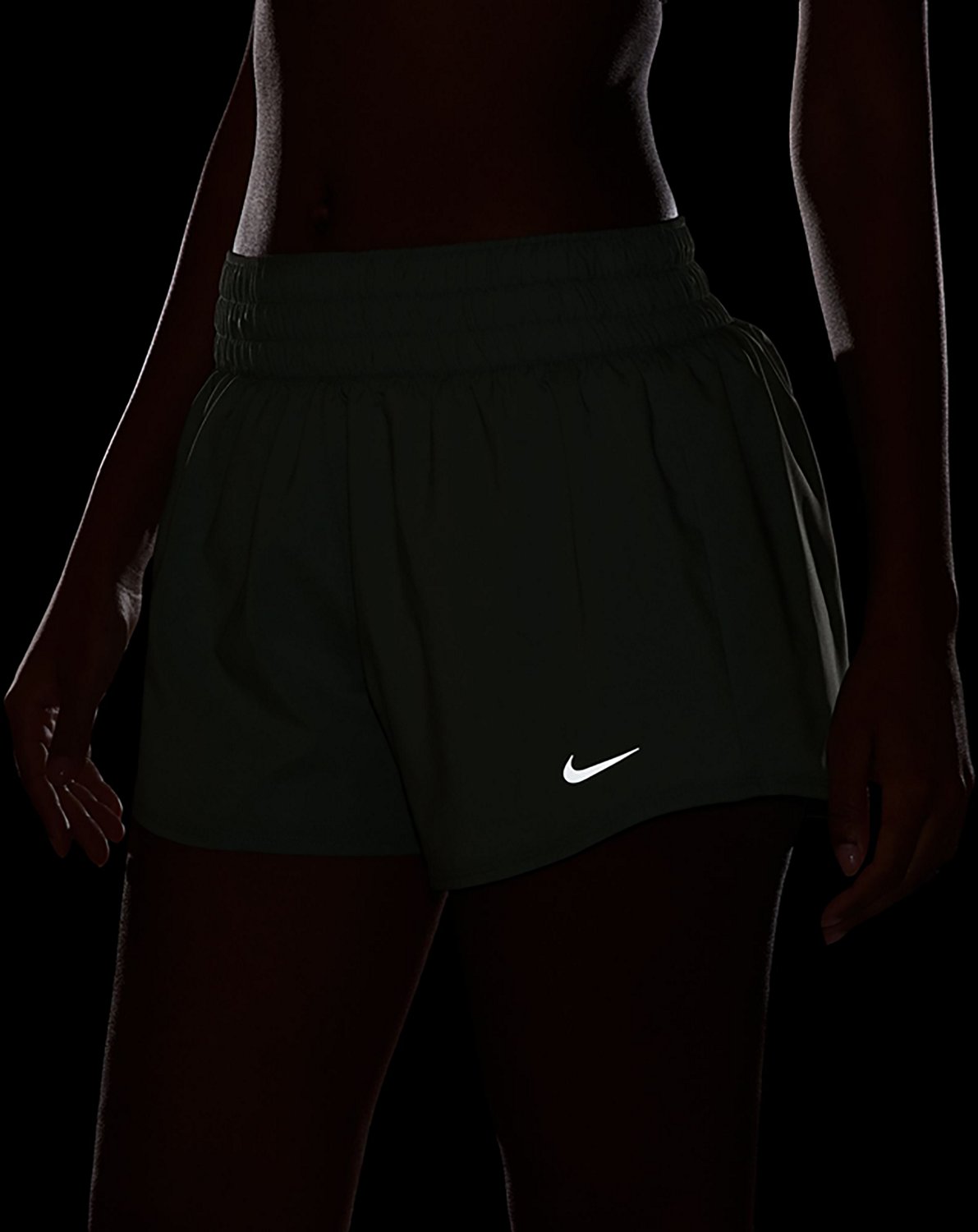 Nike Women's One Dri-FIT Mid-Rise Shorts 3in - view number 5