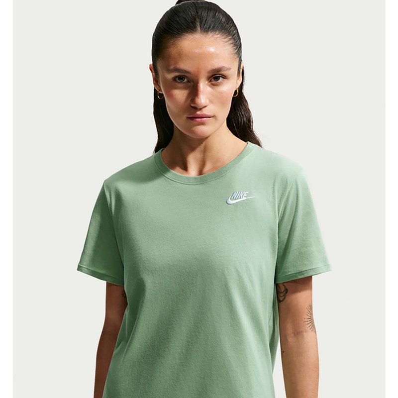 Nike Womens Crew Neck Short Sleeve Active T-Shirt, X-small, Green