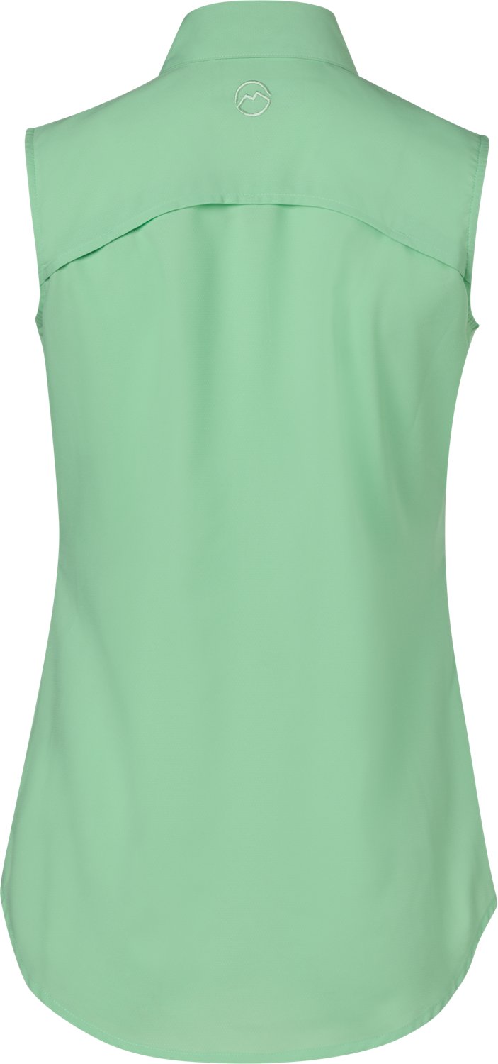 Magellan Outdoors Women's Overcast Sleeveless Fishing Shirt                                                                      - view number 2