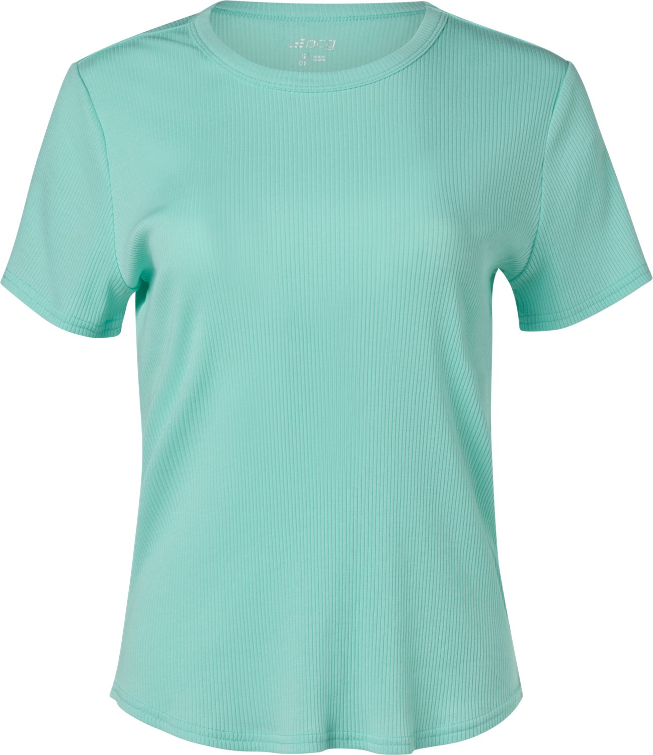 BCG Women's Sign Crew Rib Short Sleeve T-Shirt