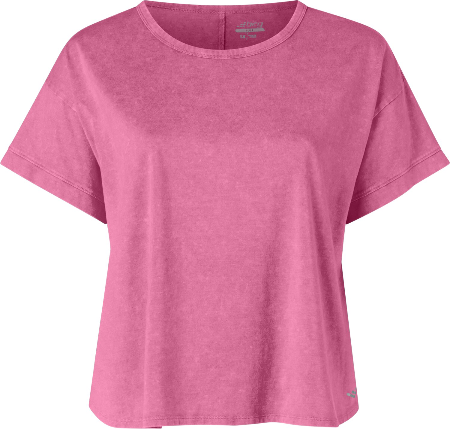 BCG Women's Plus Lifestyle Short Sleeve Comet Wash T-Shirt