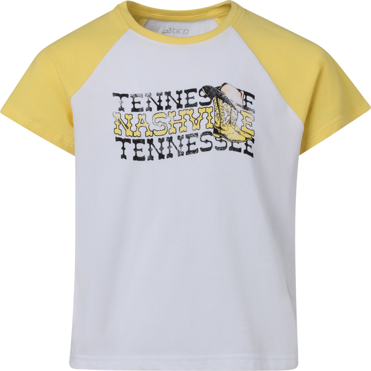 BCG Girls' Tennessee Raglan T-shirt - view number 3