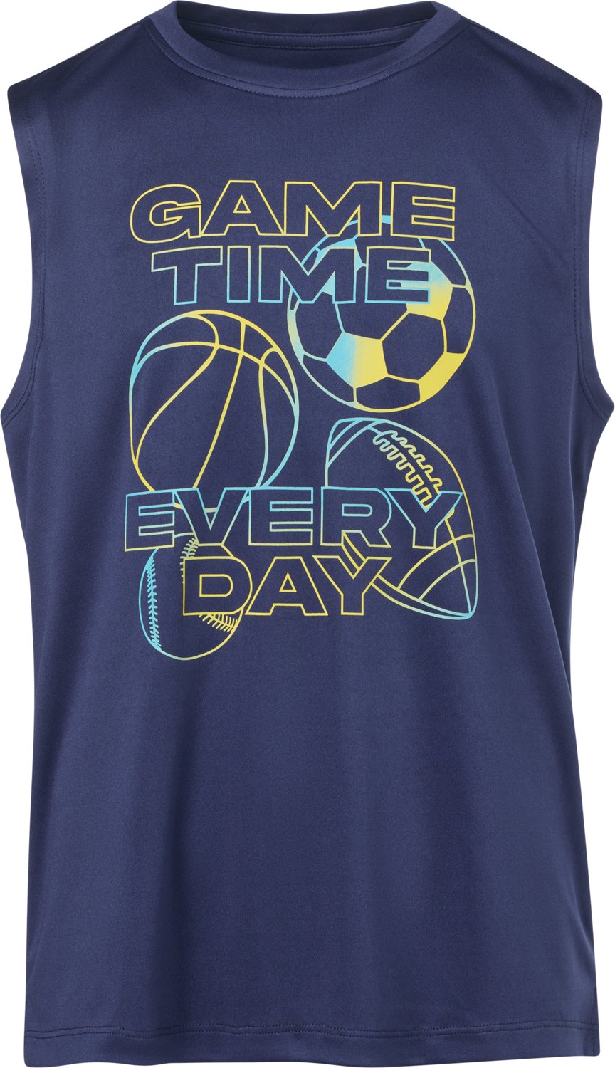 BCG Boys' Turbo Graphic Tank Top