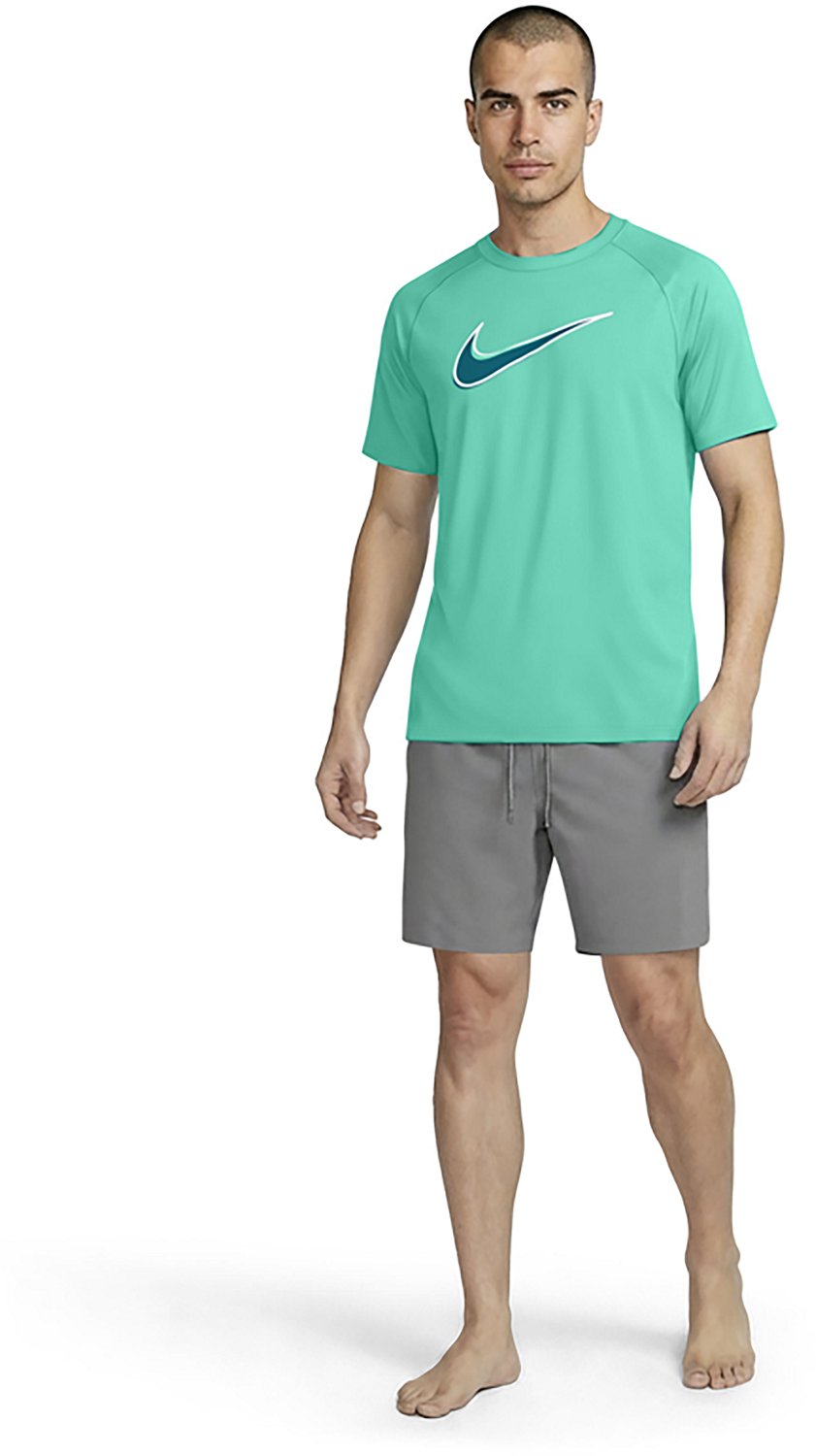 Nike Men's Dri-FIT UV Short Sleeve Hydroguard Shirt - view number 6