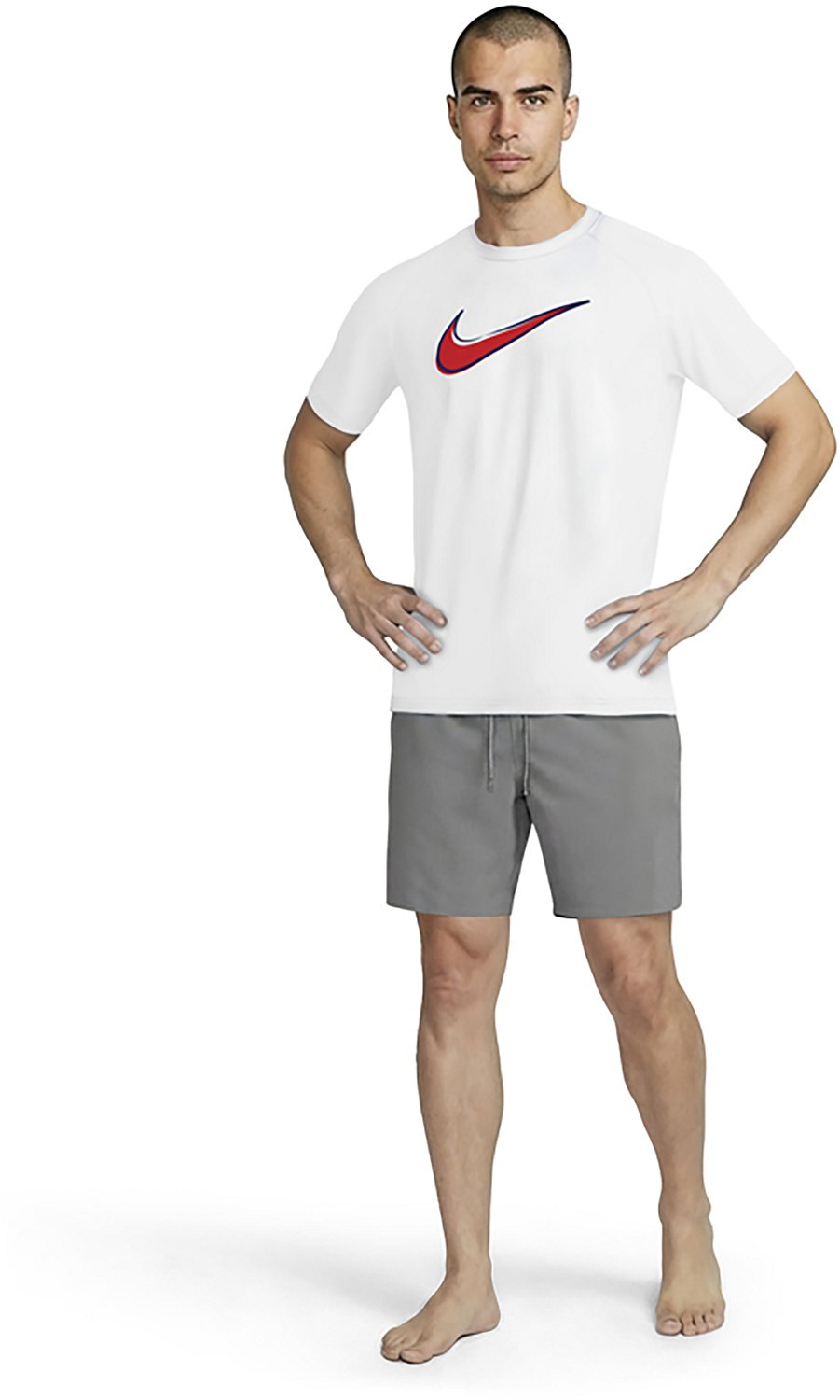 Nike Men's Dri-FIT UV Short Sleeve Hydroguard Shirt - view number 4