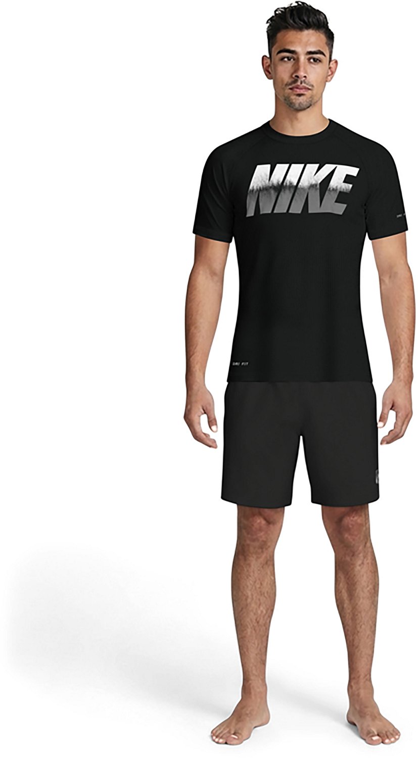 Nike Men's Dri-FIT UV Short Sleeve Hydroguard Shirt - view number 5