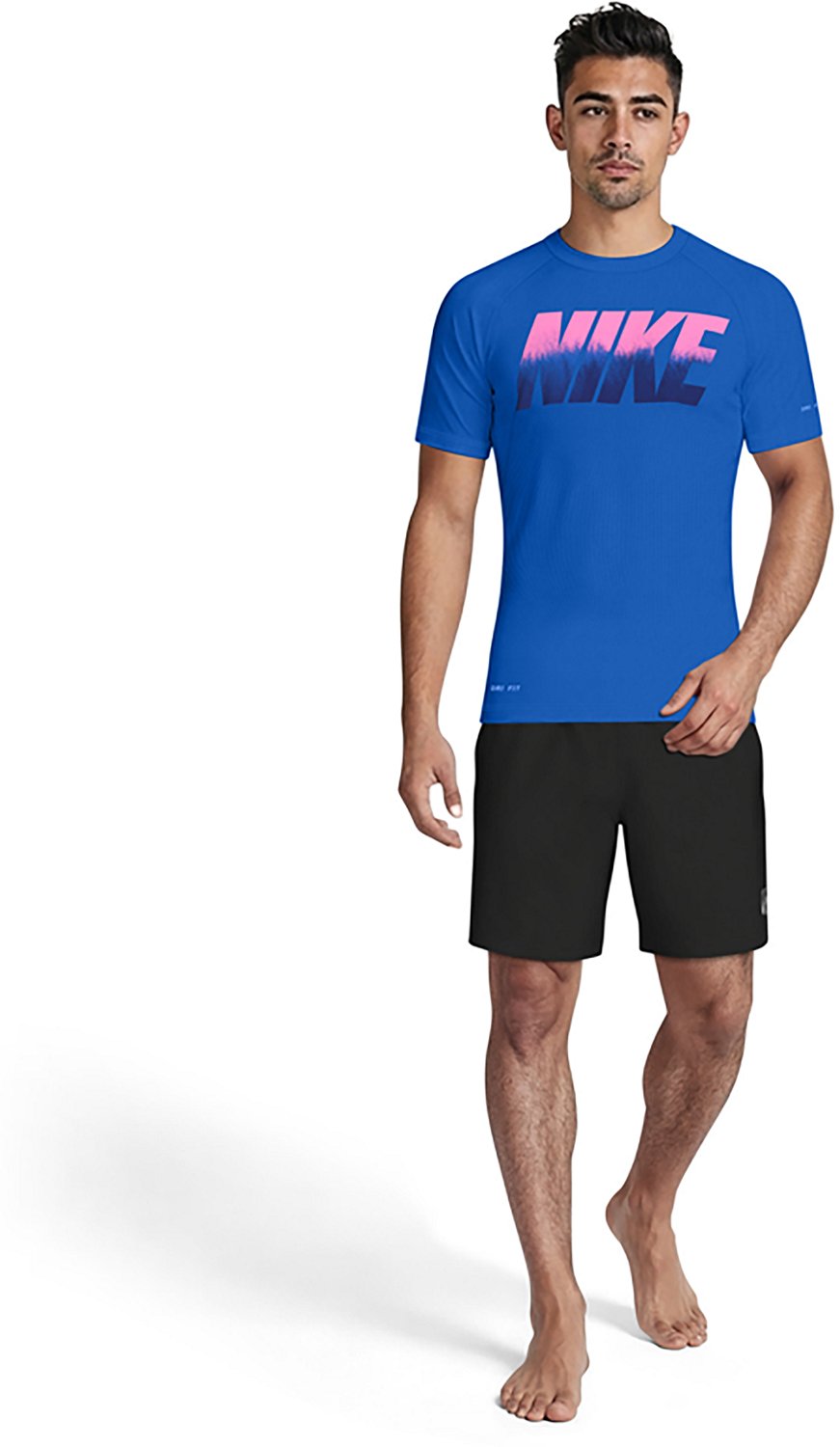 Nike Men's Dri-FIT UV Short Sleeve Hydroguard Shirt - view number 5