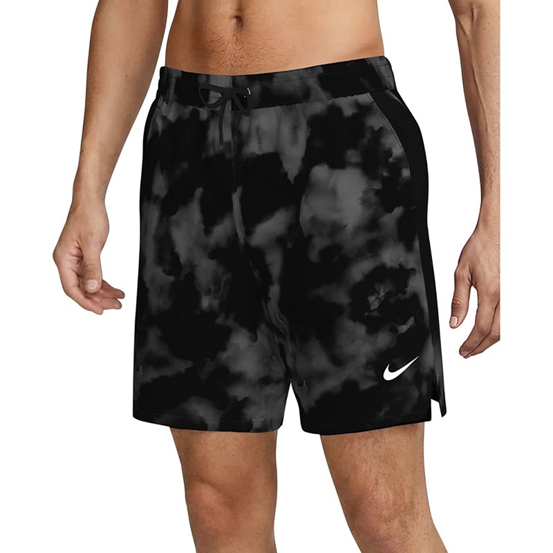 Nike Men's Contend Essential 7" Boxer Volley Swim Trunks, Medium, Black