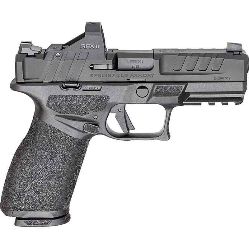 Springfield Armory Echelon 4.0FC 9mm 4" Bbl Black Handgun w/ Viridian RFX11 Optic, Pistol Bag, 4x10rd Mags EC9409BFCLC-PAC