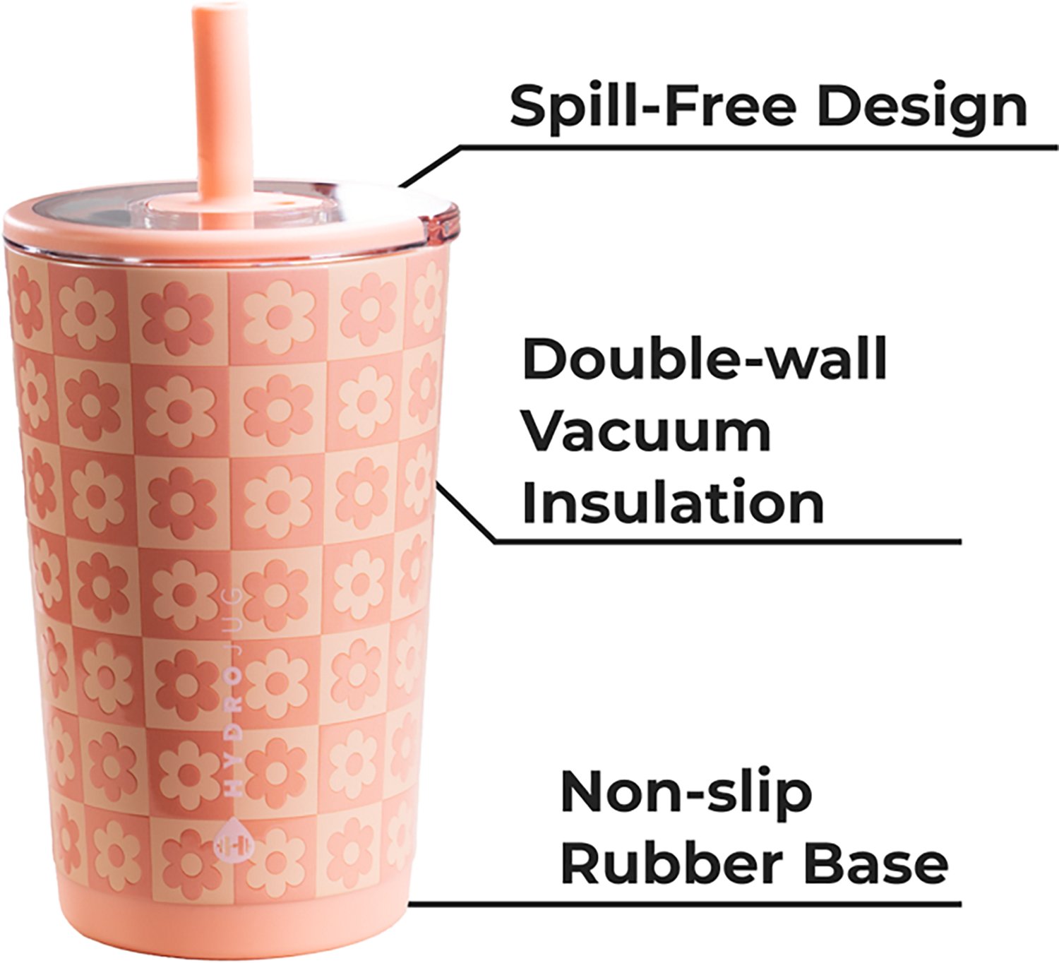 HydroJug 14 oz. Everyday Tumbler with Straw Lid