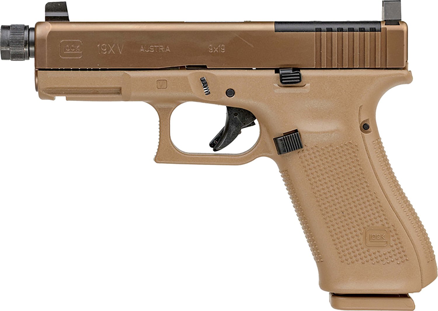 GLOCK 19XV MOS 9mm Semi Automatic Pistol - view number 2