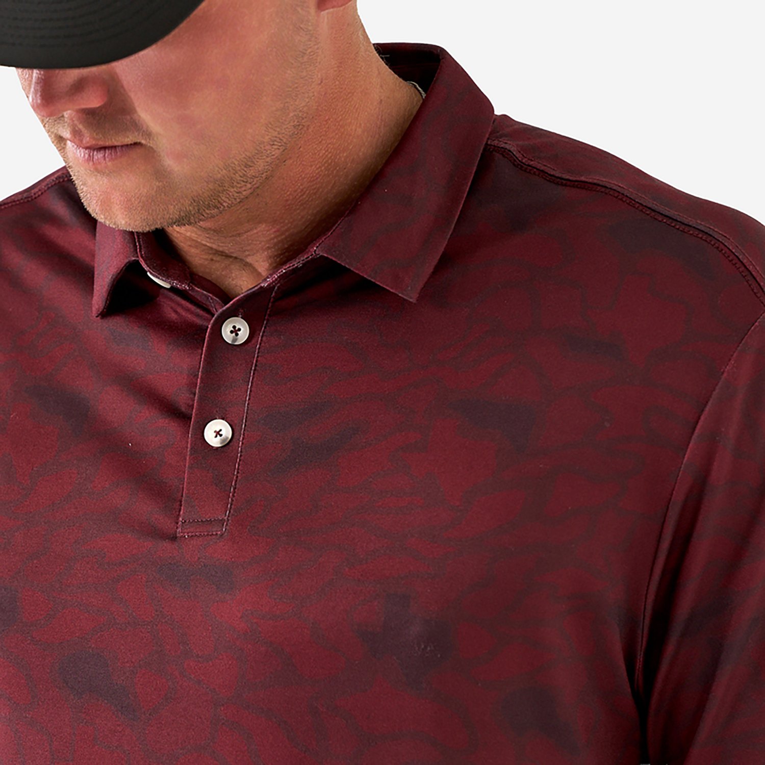 BURLEBO Men's Texas Pride Performance Polo Shirt - view number 4