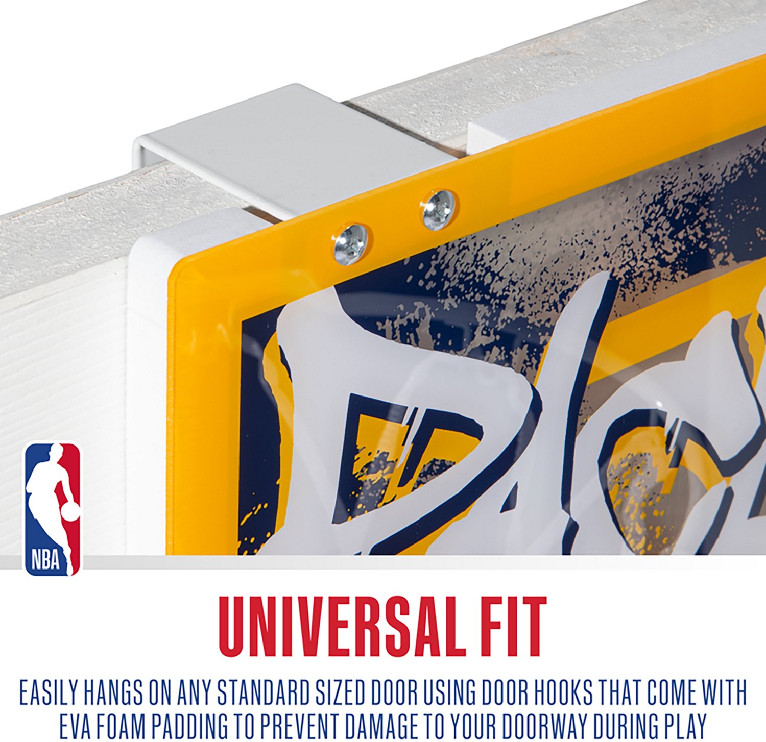 Franklin Sports Indiana Pacers Over-the-Door Basketball Hoop - view number 2