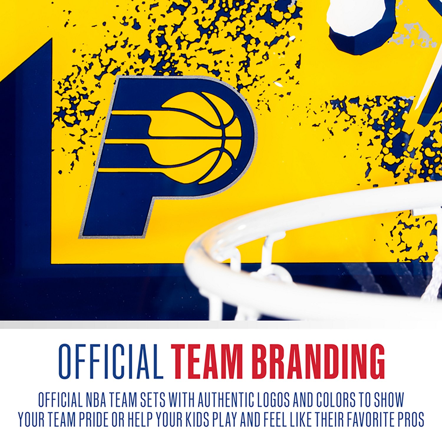 Franklin Sports Indiana Pacers Over-the-Door Basketball Hoop - view number 6