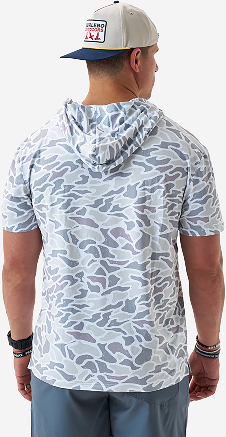 BURLEBO Men's Short Sleeve Performance Hoodie - view number 2