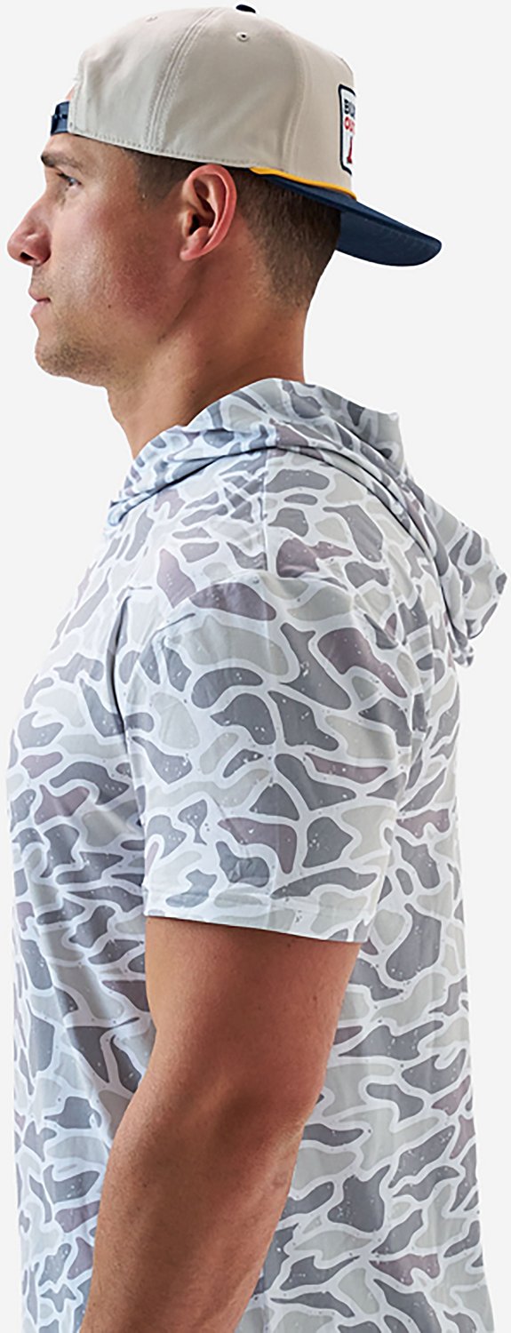 BURLEBO Men's Short Sleeve Performance Hoodie - view number 4